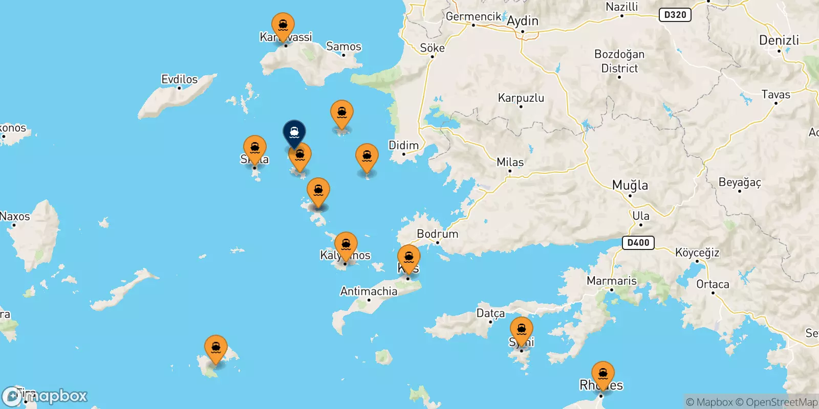 Ferries de Grecia a Arkyi