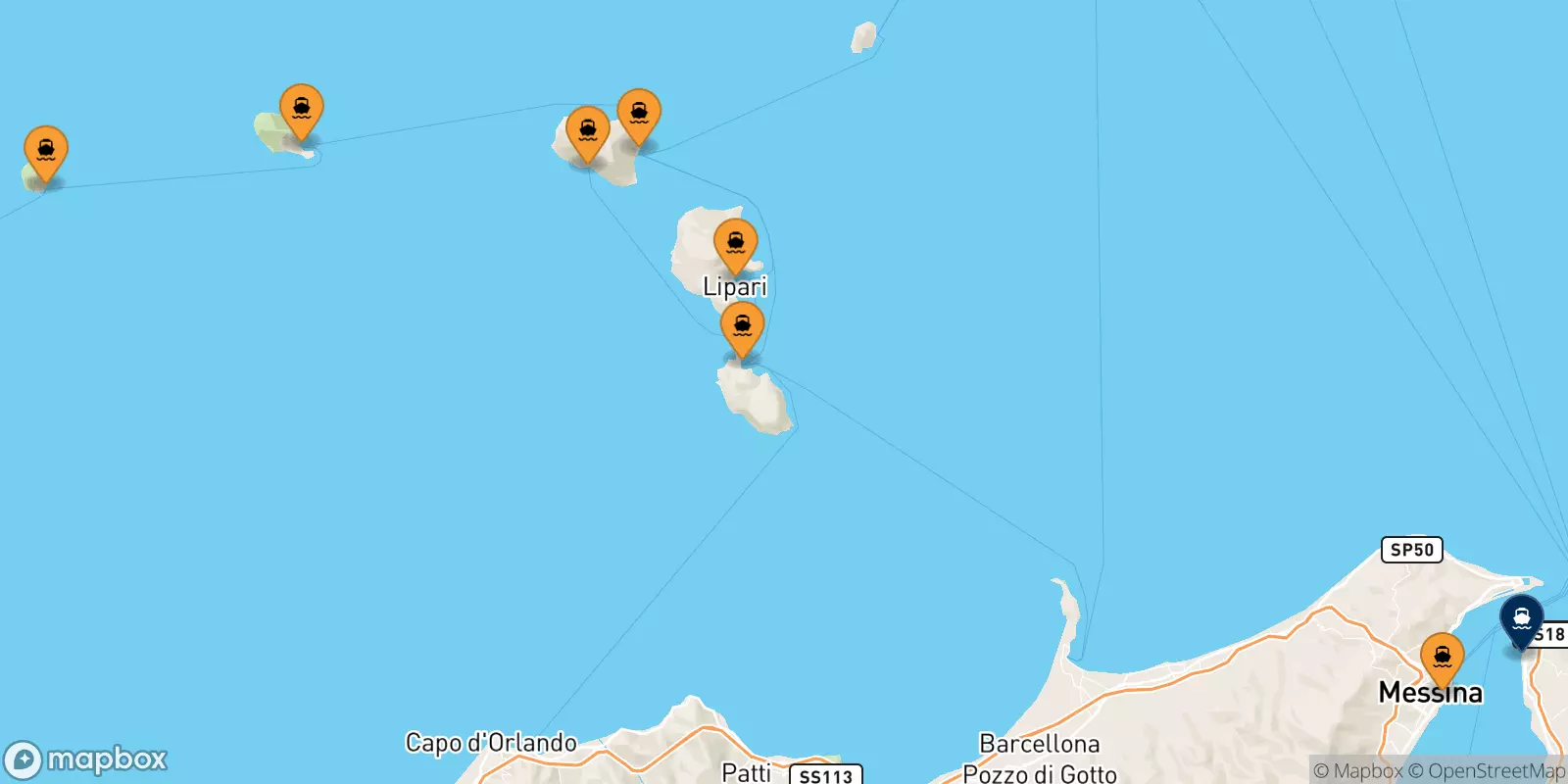 Ferries de Italia a Reggio Calabria