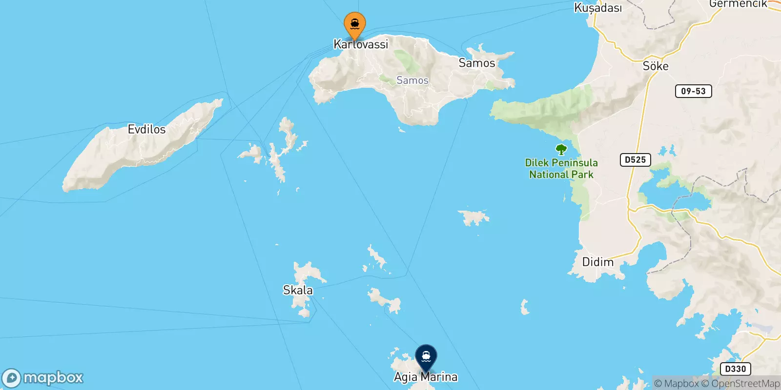 Ferries de Islas Del Egeo a Agia Marina (Leros)