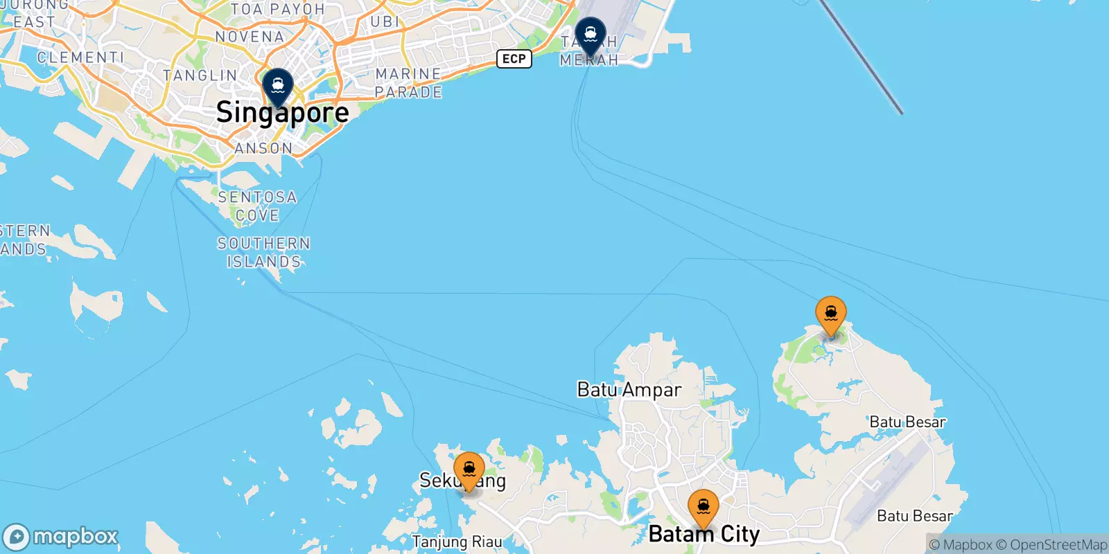 Ferries de Batam