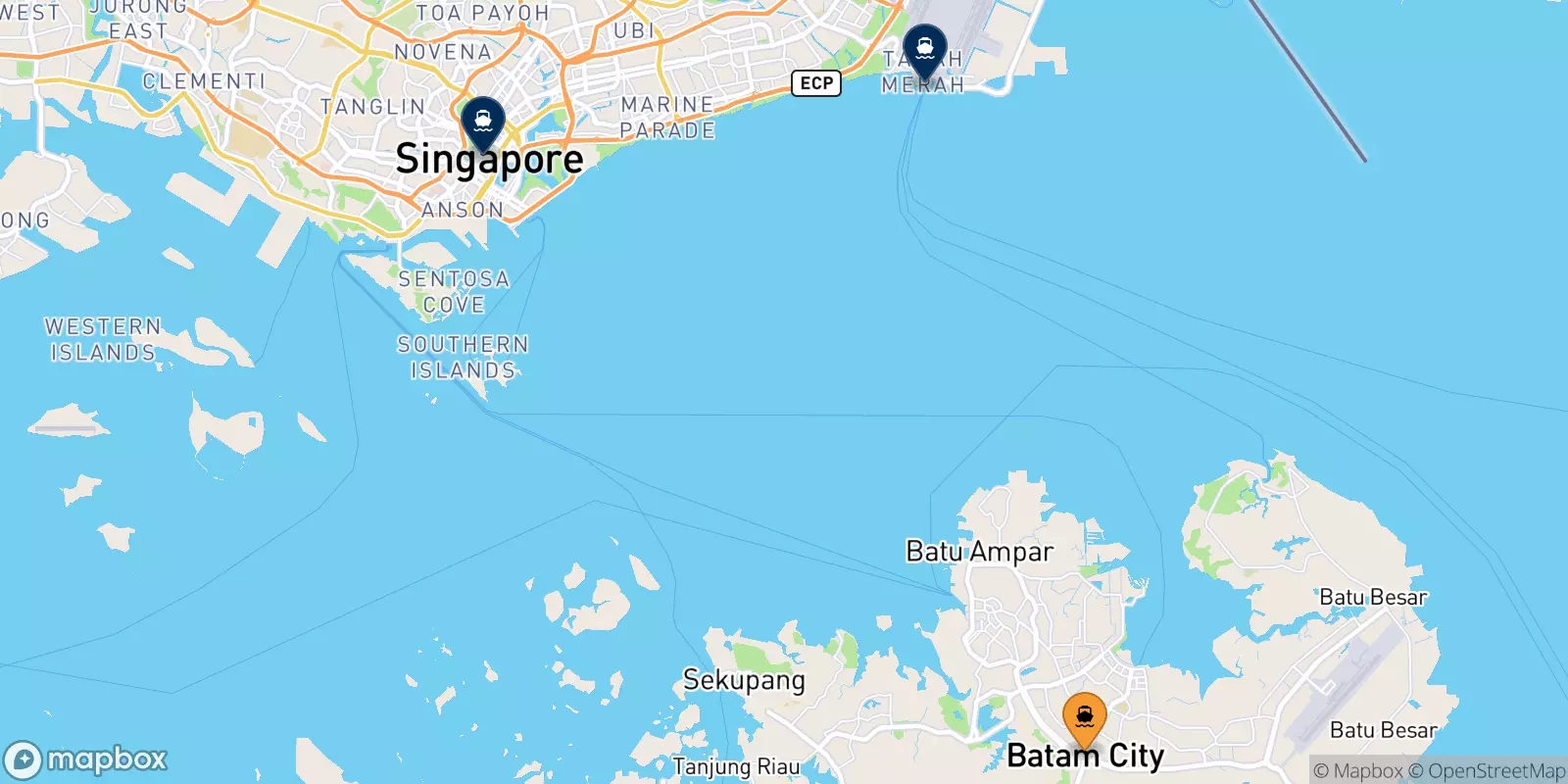 Ferries de Batam Centre