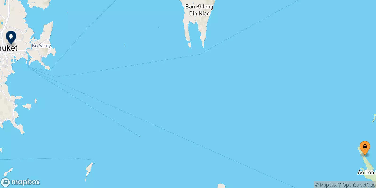 Ferries de Koh Phi Phi (Laemtong Beach)