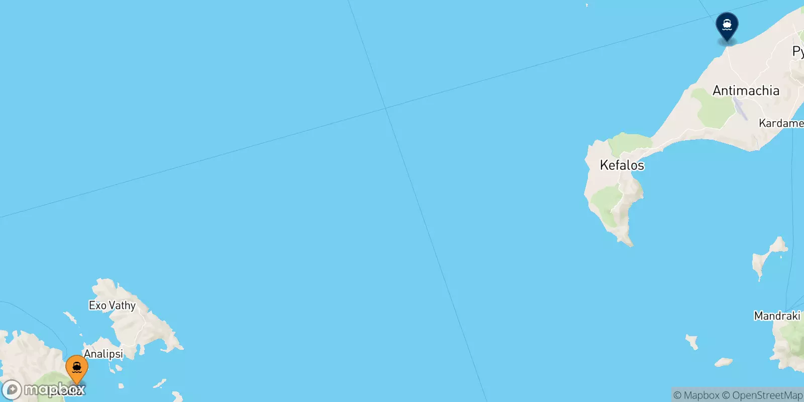 Ferries de Astipalea a Pserimos